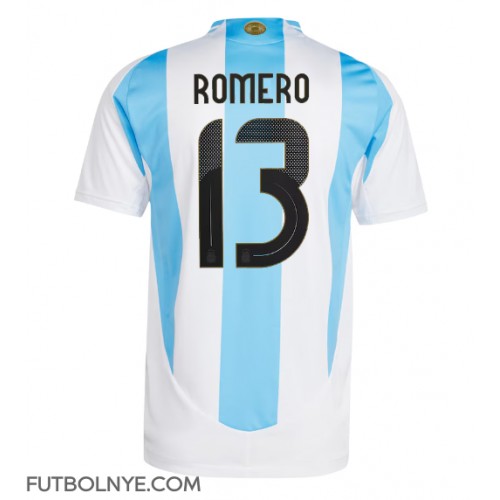 Camiseta Argentina Cristian Romero #13 Primera Equipación Copa America 2024 manga corta